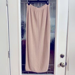 90s Vintage Stephanie Schuster for Princess Knitwear Maxi Skirt size L - NWT!